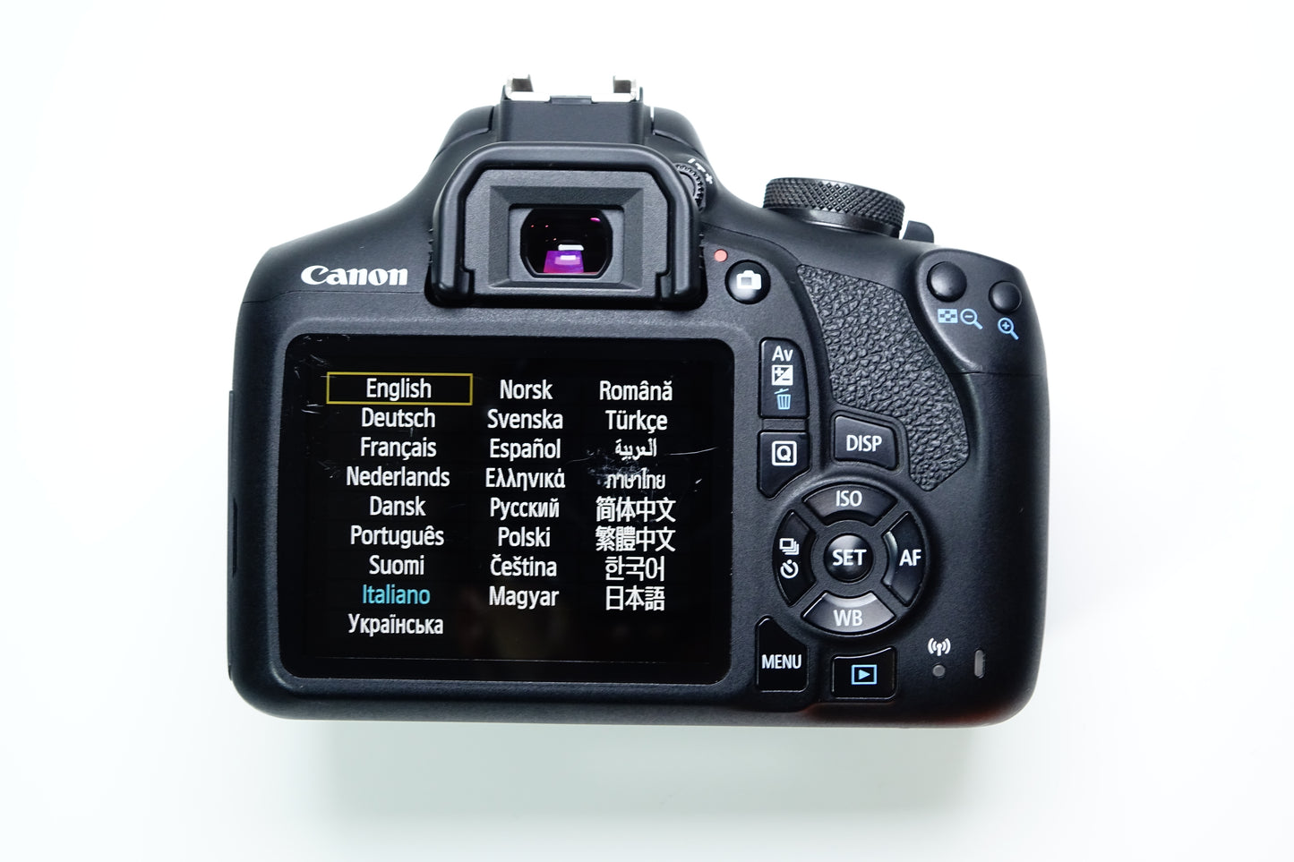 Canon EOS 2000D Reflex Corpo Body 3566 SCATTI - Garanzia 12 mesi