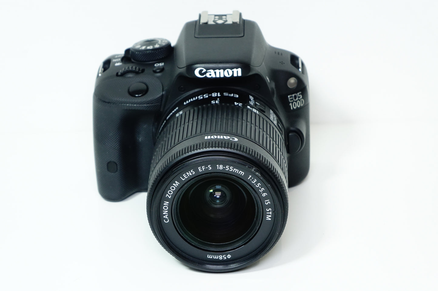 Canon EOS 100D Obiettivo 18-55mm STM SD 8GB Borsa 6571 SCATTI - Garanzia 12 mesi