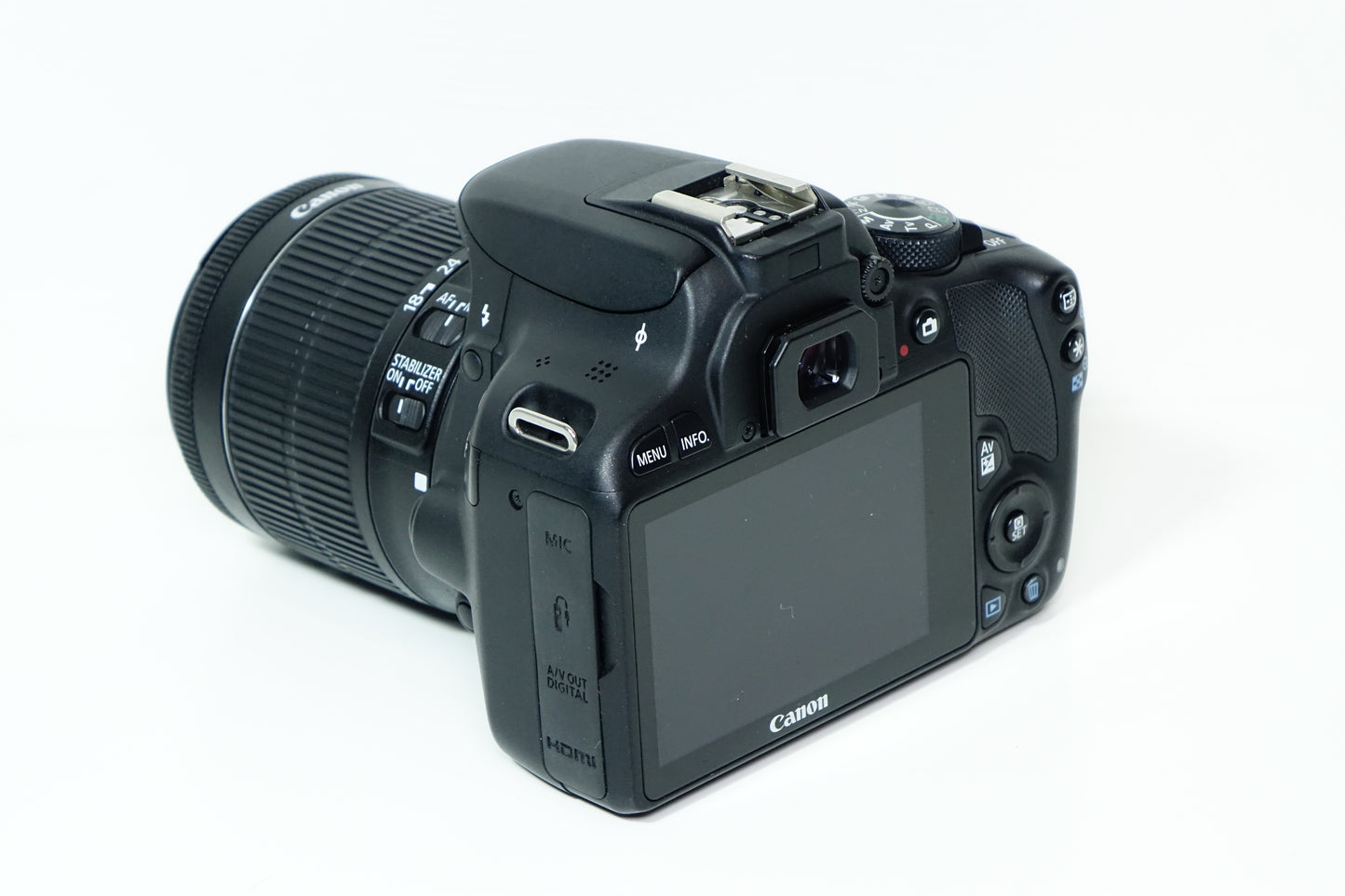 Canon EOS 100D Obiettivo 18-55mm STM SD 8GB Borsa 6571 SCATTI - Garanzia 12 mesi