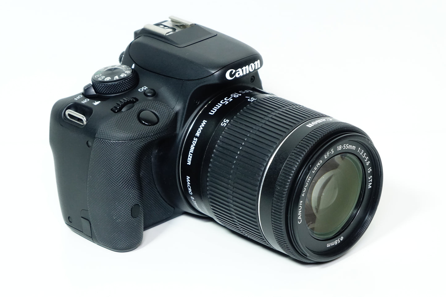Canon EOS 100D Obiettivo 18-55mm STM SD 8GB Borsa 6571 SCATTI - Garanzia 12 mesi