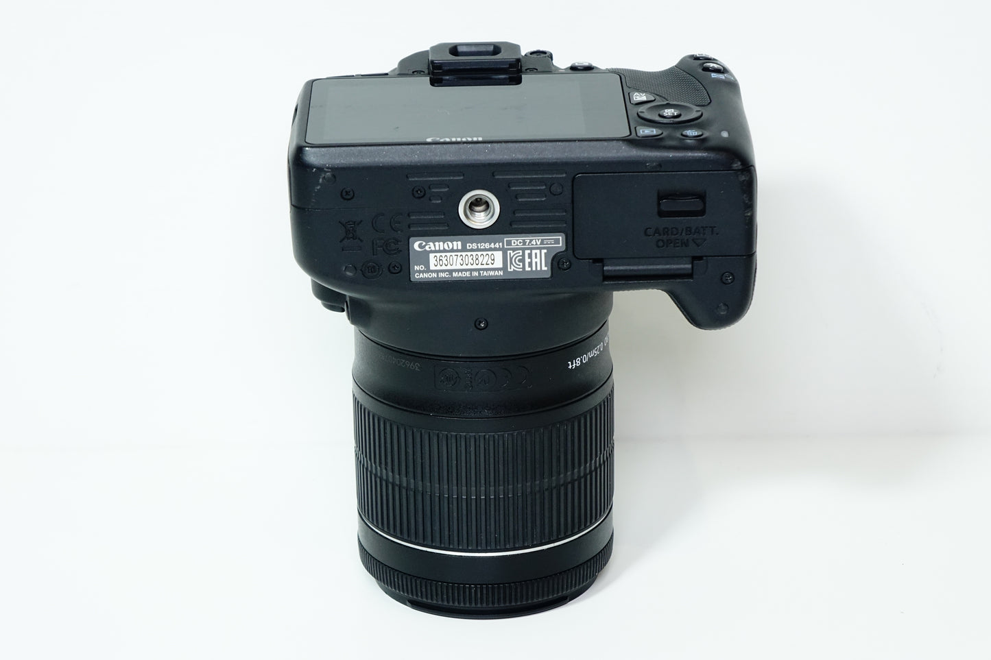 Canon EOS 100D Obiettivo 18-55mm STM SD 8GB Borsa 6571 SCATTI - Garanzia 12 mesi