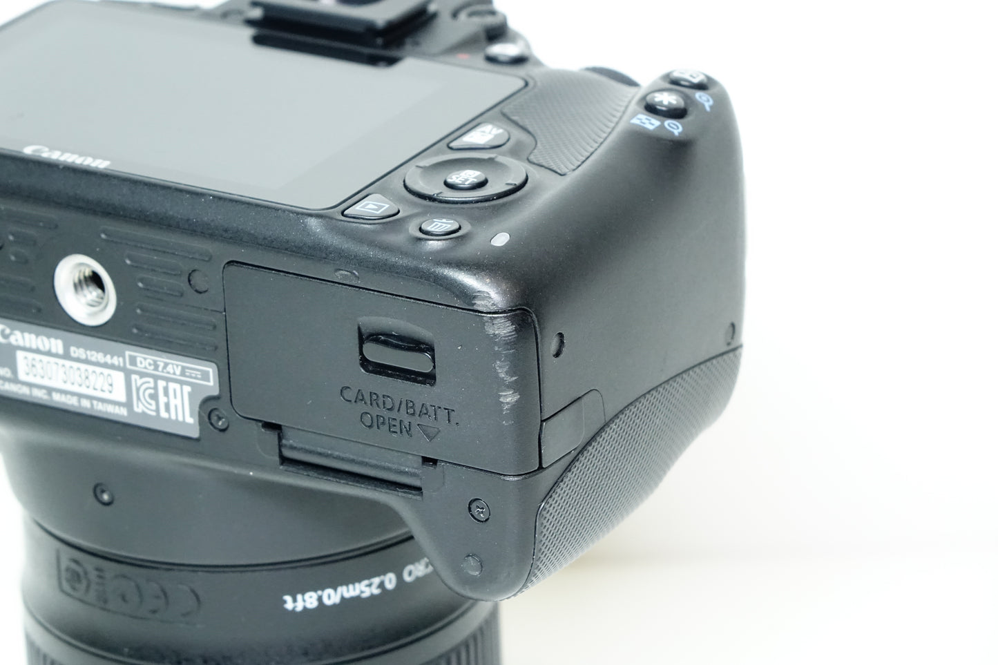 Canon EOS 100D Obiettivo 18-55mm STM SD 8GB Borsa 6571 SCATTI - Garanzia 12 mesi