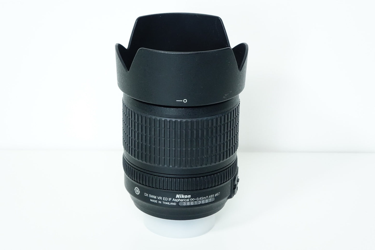 Obiettivo NIKON Nikkor AFS DX 18-105mm F/3,5-5,6 G ED VR Paraluce - Garanzia 12 mesi