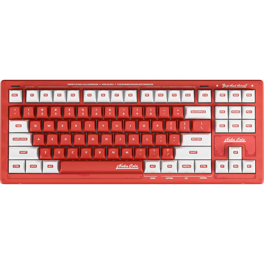 DROP CSTM80 Mechanical Keyboard TKL RGB FALLOUT NUKA COLA EDITION - NEW SEALED