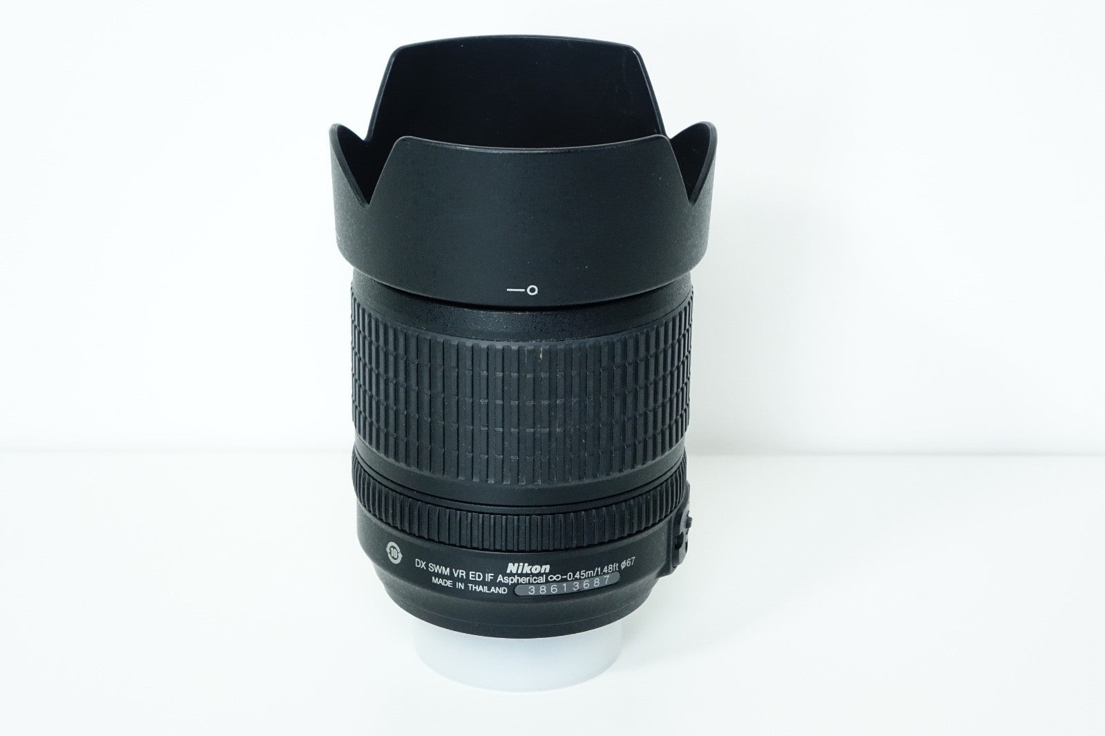 Obiettivo NIKON Nikkor AFS DX 18-105mm F/3,5-5,6 G ED VR Paraluce - Garanzia 12 mesi