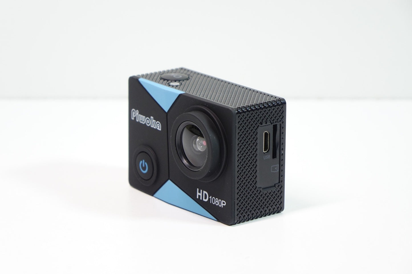 PIWOKA ACTION CAM FULL HD 1080p 2" 5MP 30M IMPERMEABILE + SD 2GB + ACCESSORI
